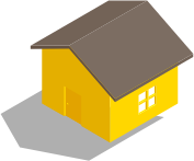 Animated house icon