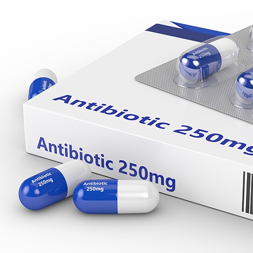 Antibiotic pill packs