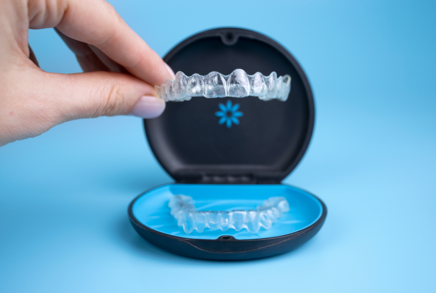 Invisalign in tray